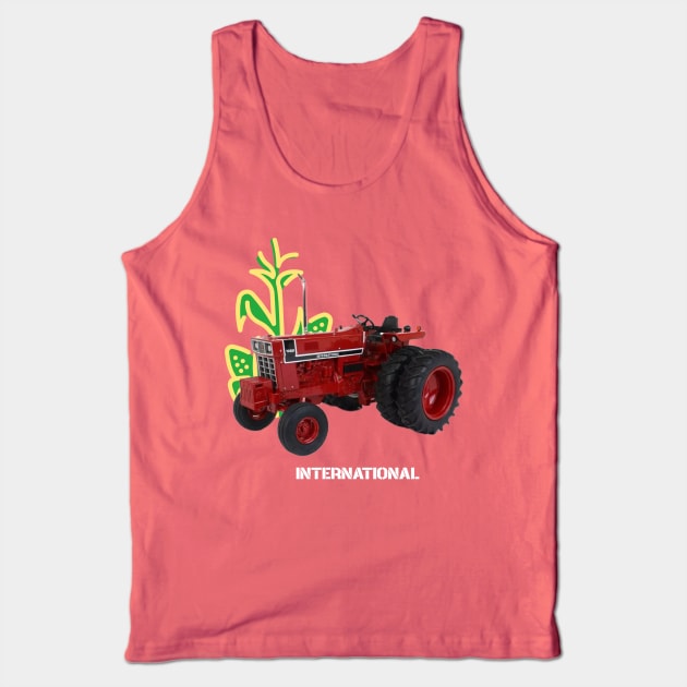 INTERNATIONAL HARVESTER TRACTOR T-SHIRT Tank Top by Cult Classics